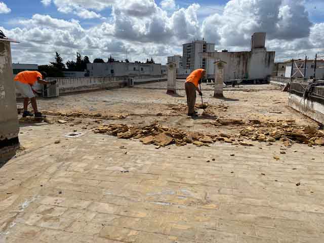 impermeabilizacion de azoteas asilamiento cuberfas cadiz