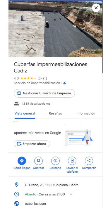 impermeabilizaciones cadiz cuberfas